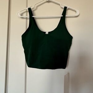 Women's Lululemon Green crop Tank Top